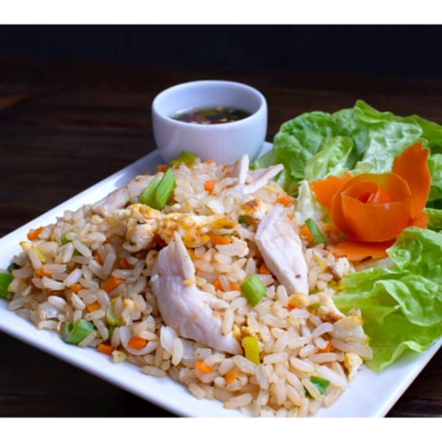 Chicken Rice Plate.