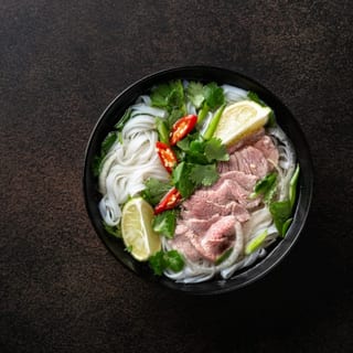 Rare Steak & Brisket Noodle Soup