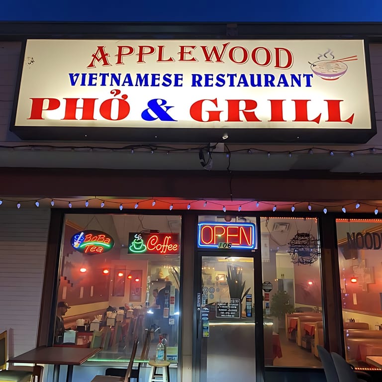 Welcome to Applewood Vietnamese Restaurant