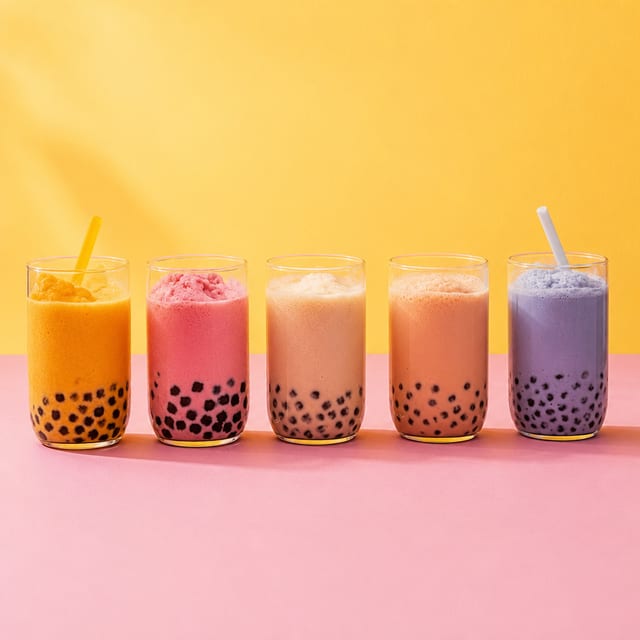 Red Bean Smoothie.