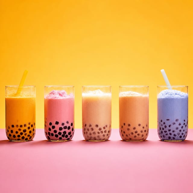 Thai Tea Smoothie.