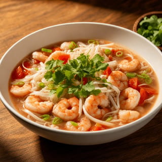 Shrimp Noodle Soup