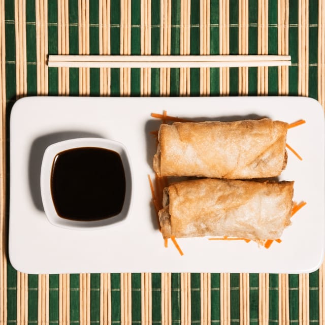 Vegetarian Egg Rolls (2).