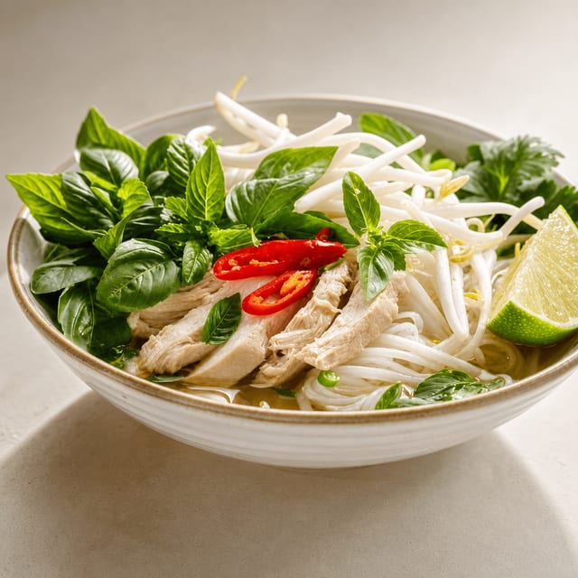 Grilled Pork Rice Noodle.
