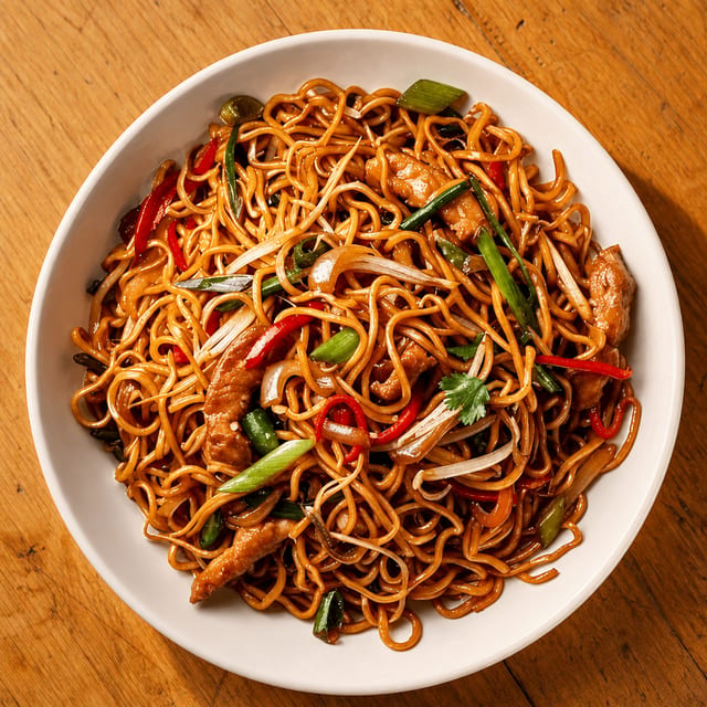 Chicken Lo-Mein.