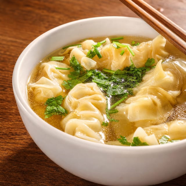 Wonton Soup.