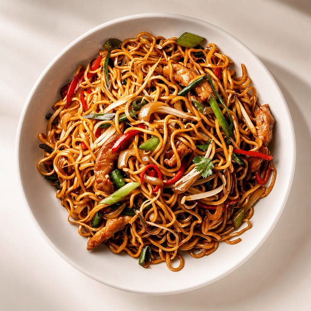 Vegetable Lo-Mein.