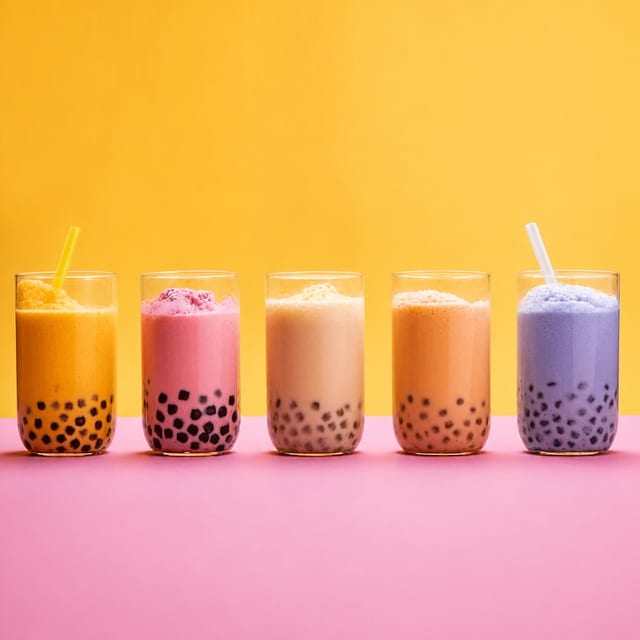 Lychee Smoothie.