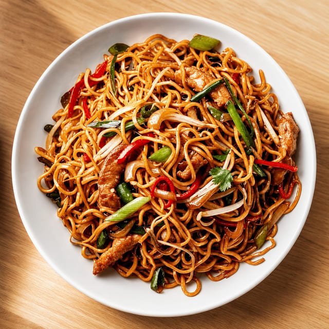 Shrimp Lo-Mein.